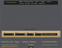 Tablet Screenshot of deannagolfhotel.it